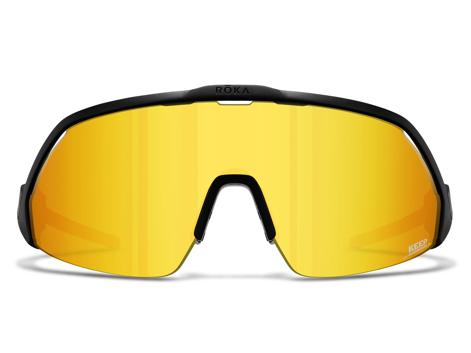 Roka Matador AIR - LTD Matte Black Frame - Gold Mirror Lens