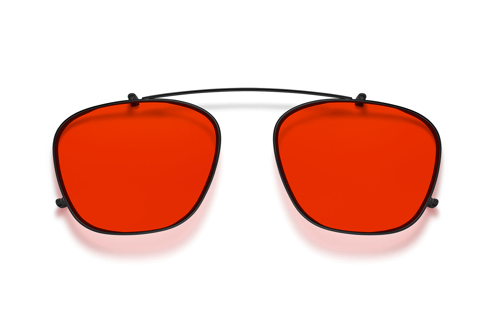 Roka Rory Clip-Ons - Matte Black Frame - Wind Down Lens