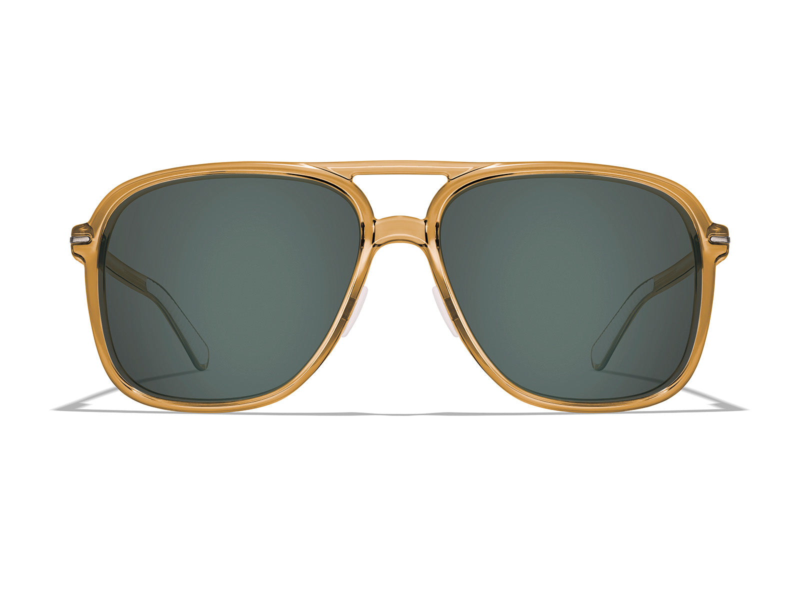 Roka Bandera Sunglasses - Sandalwood Frame - Dark Carbon (Polarized) Lens