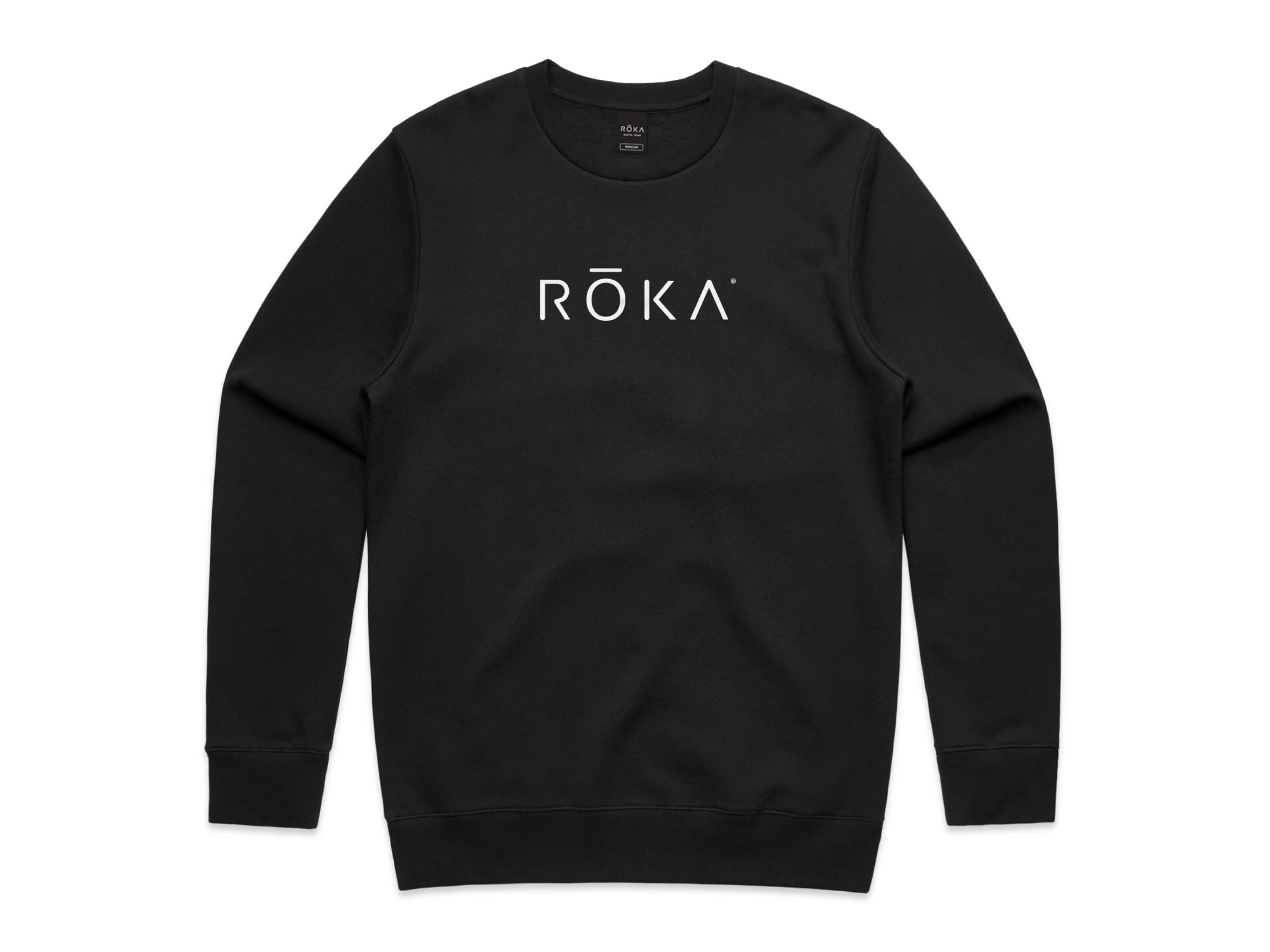 Roka Core Crew Sweatshirt - Black