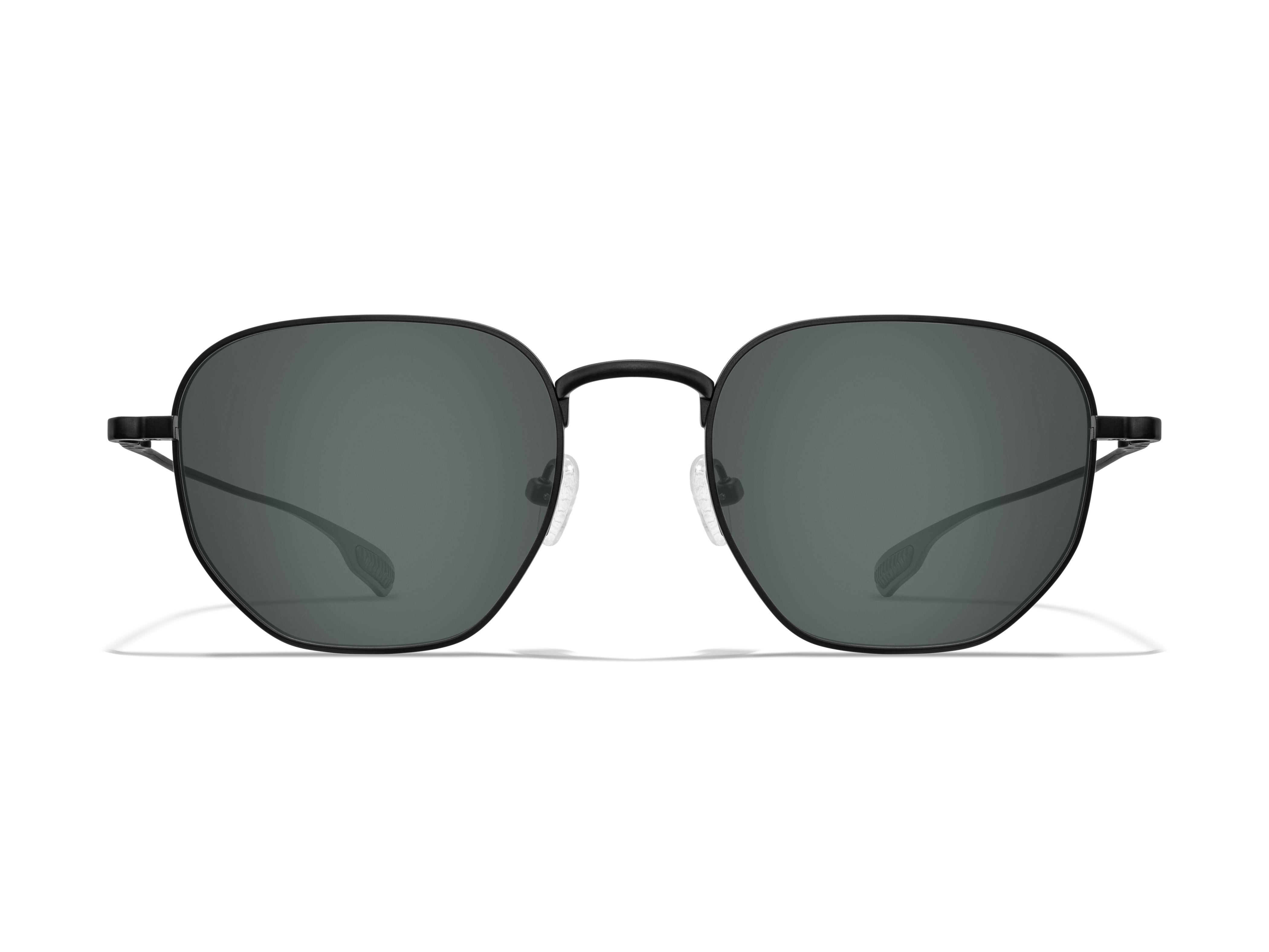 Roka Lyno Sunglasses - Matte Black Frame - Dark Carbon (Polarized) Lens