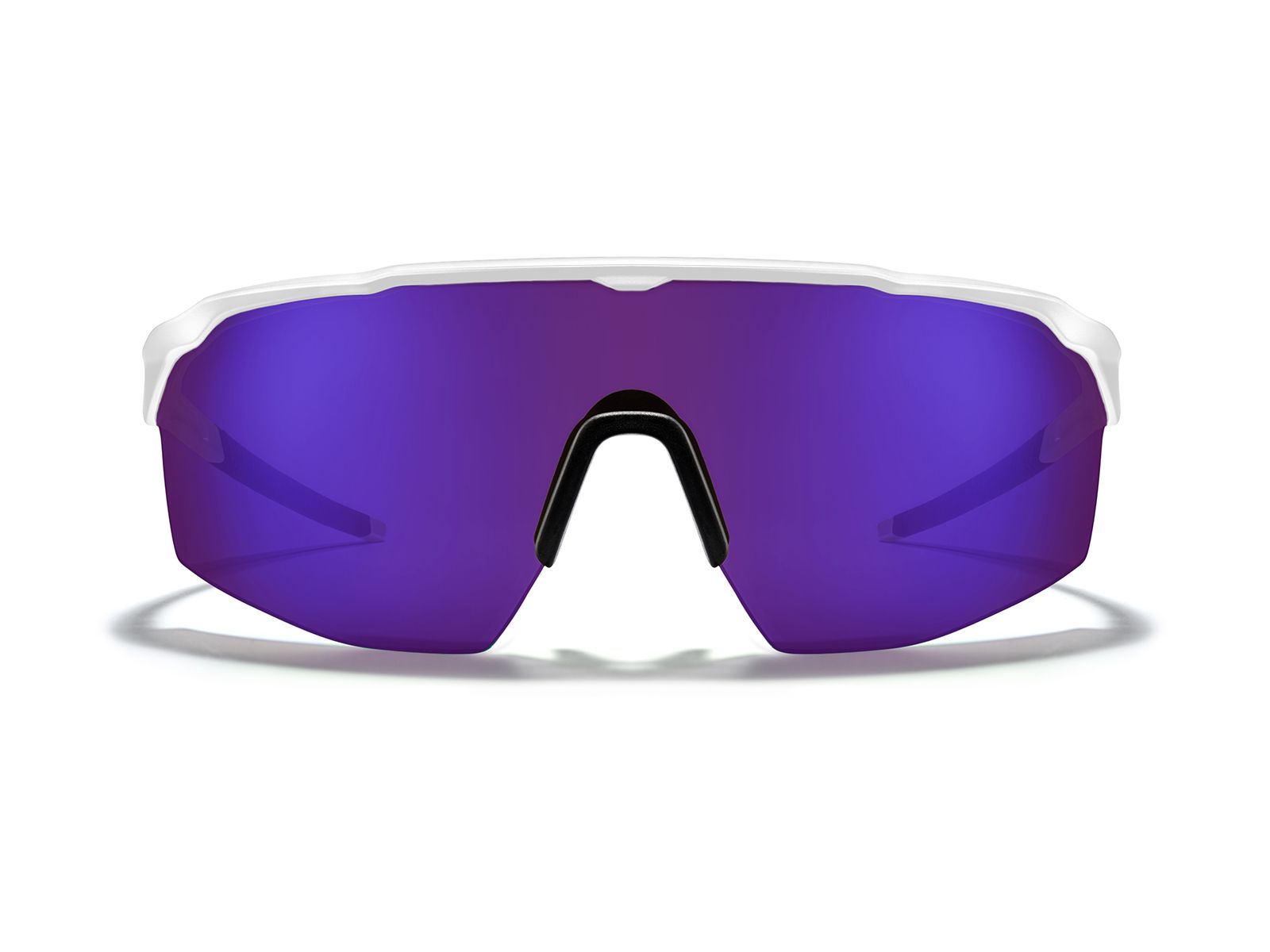 Roka SR-1x Sunglasses - Gloss White Frame - HC Fusion Mirror Lens