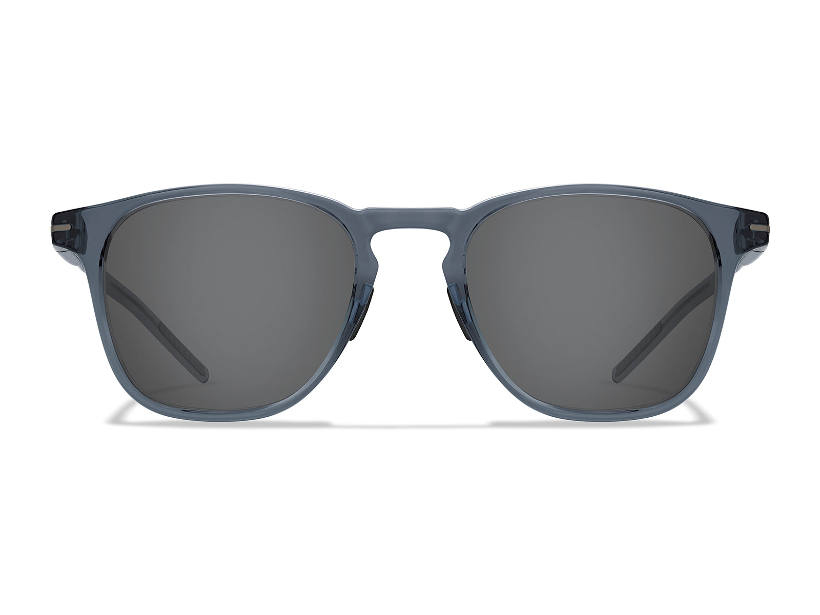 Roka Hunter 2.0 Sunglasses - Crystal Slate Frame - Dark Carbon (Polarized) Lens