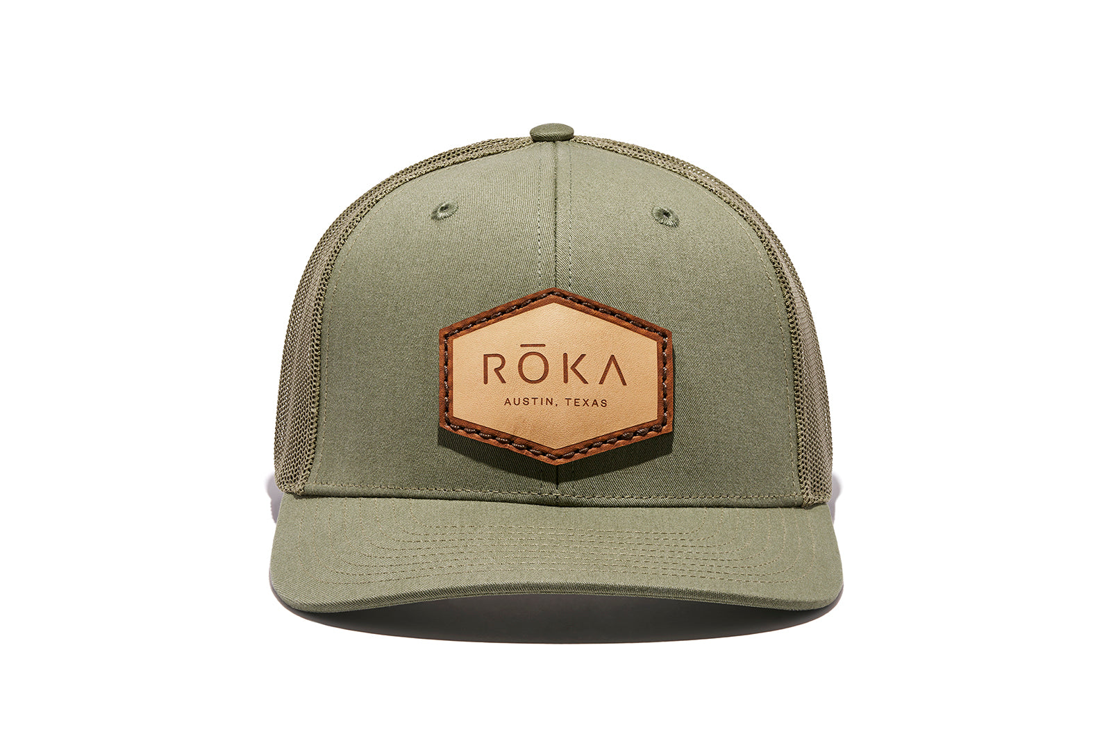 Roka Snapback Trucker Hat - Loden Green