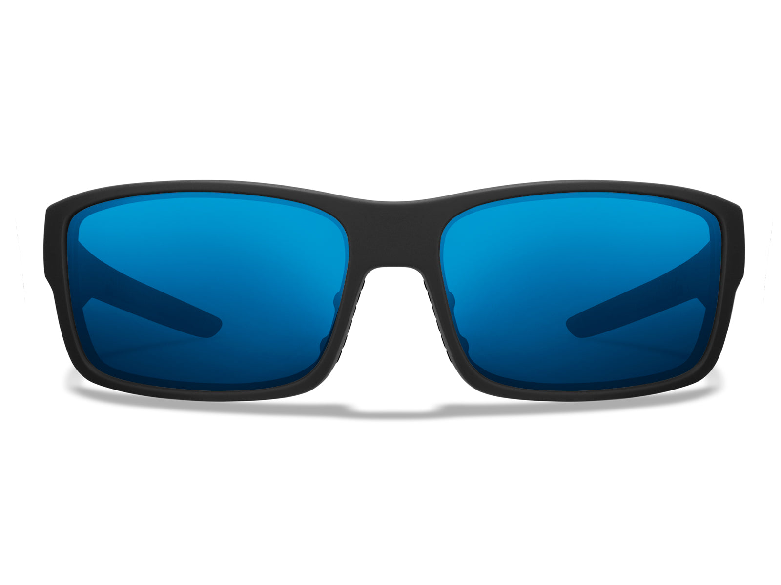 Roka AT-1 Sunglasses - Matte Black Frame - Glacier Mirror (Polarized) Lens