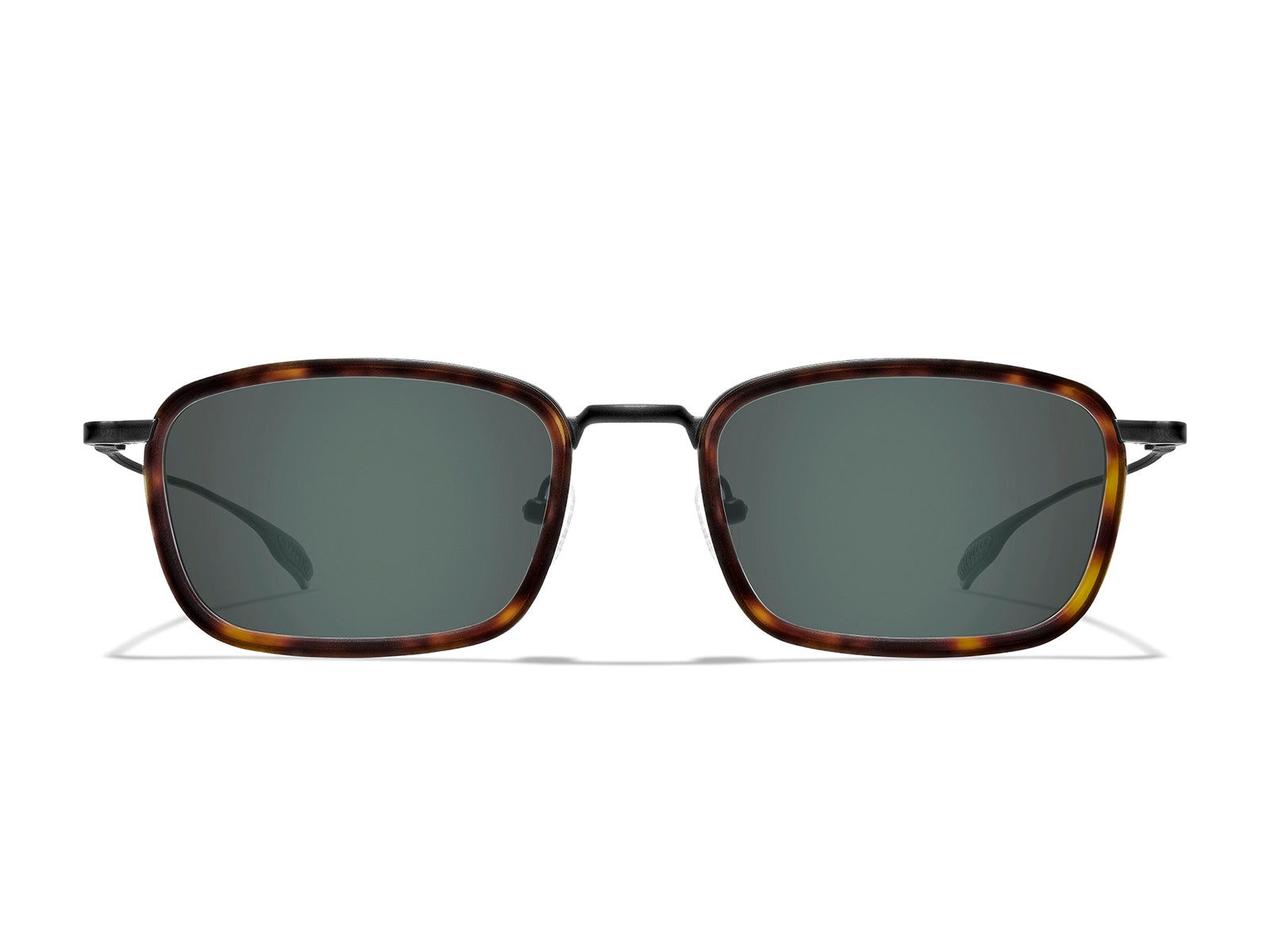 Roka Latus Fusion Sunglasses - Matte Black/Matte Tortoise Frame - Dark Carbon (Polarized) Lens