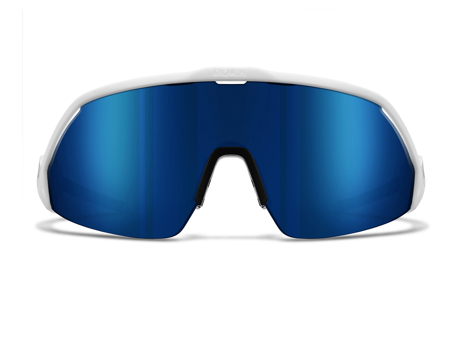 Roka Matador AIR - Gloss White Frame - Dark Glacier Mirror Lens