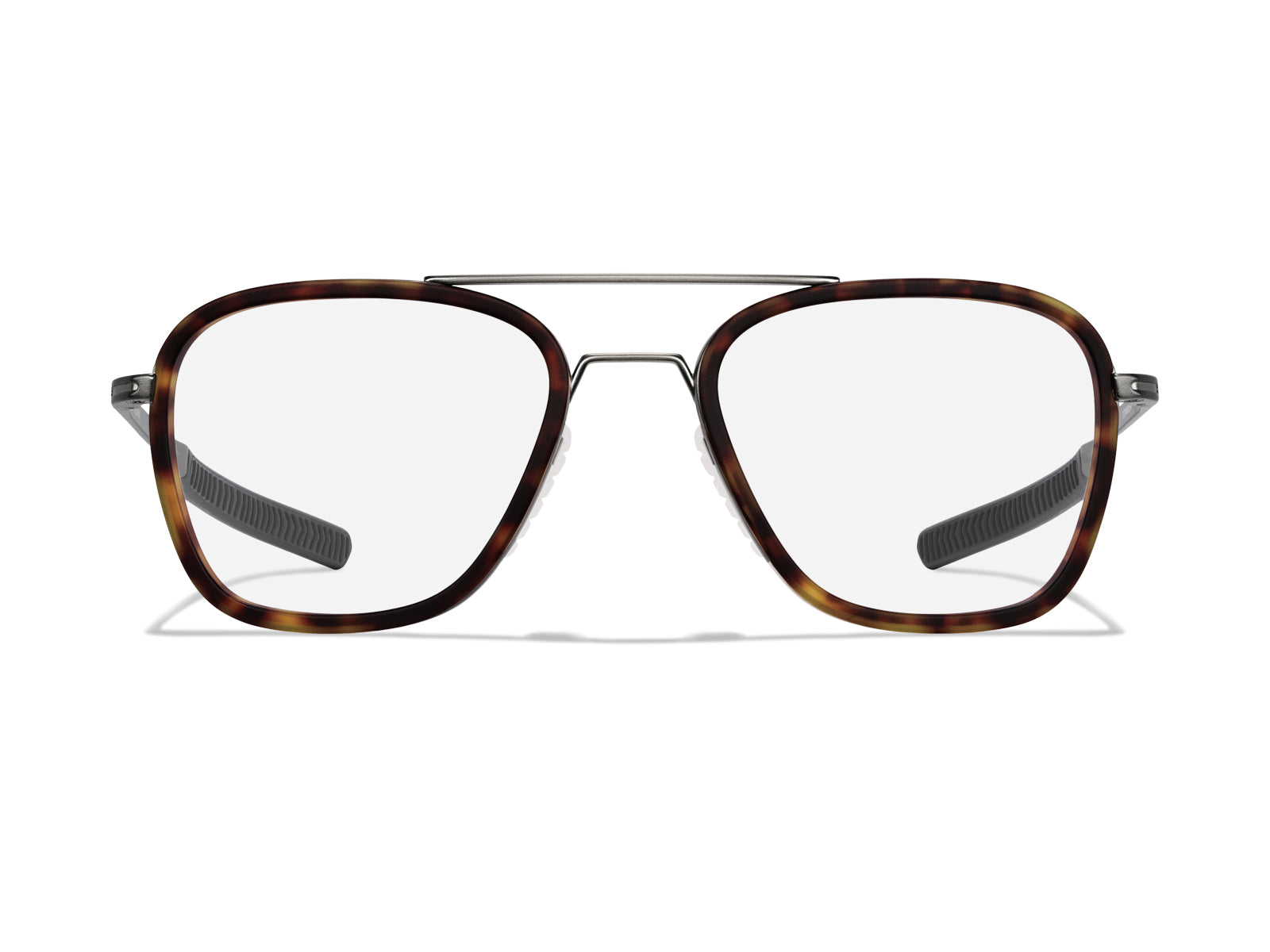Roka Falcon Fusion Eyeglasses - Gunmetal/Matte Tortoise