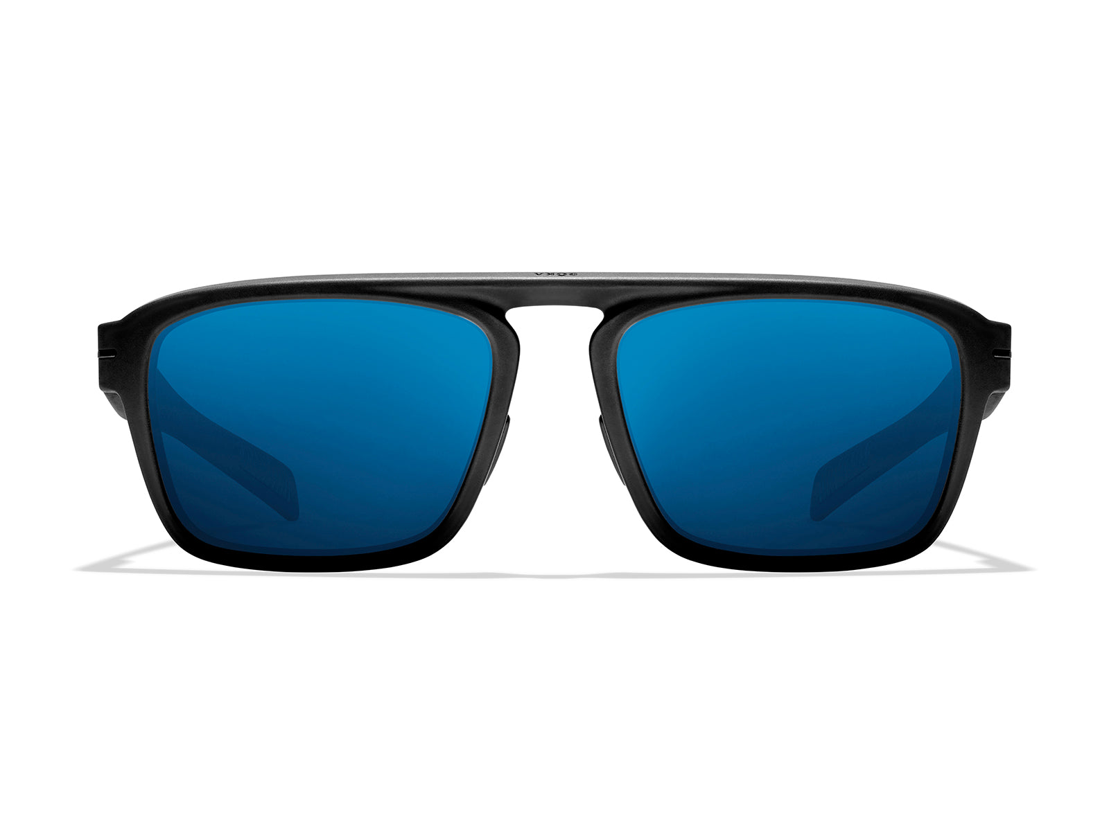 Roka Estacado Sunglasses - Matte Black Frame - Glacier Mirror (Polarized) Lens