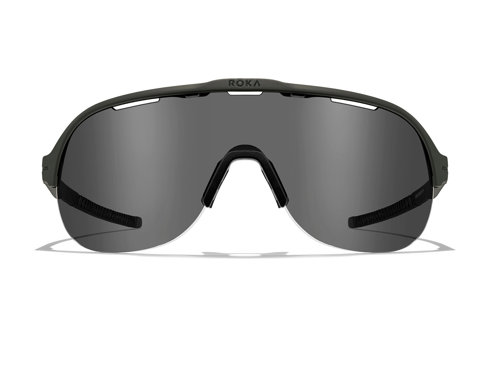 Roka San Remo AIR Sunglasses - Dark Canopy Frame - Dark Carbon Lens