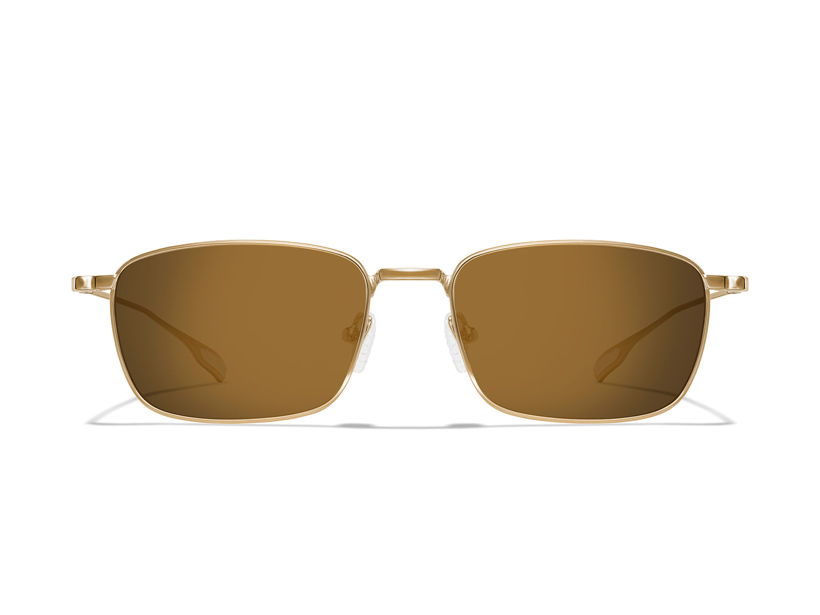 Roka Vapor Sunglasses - Gold Frame - Bronze (Polarized) Lens