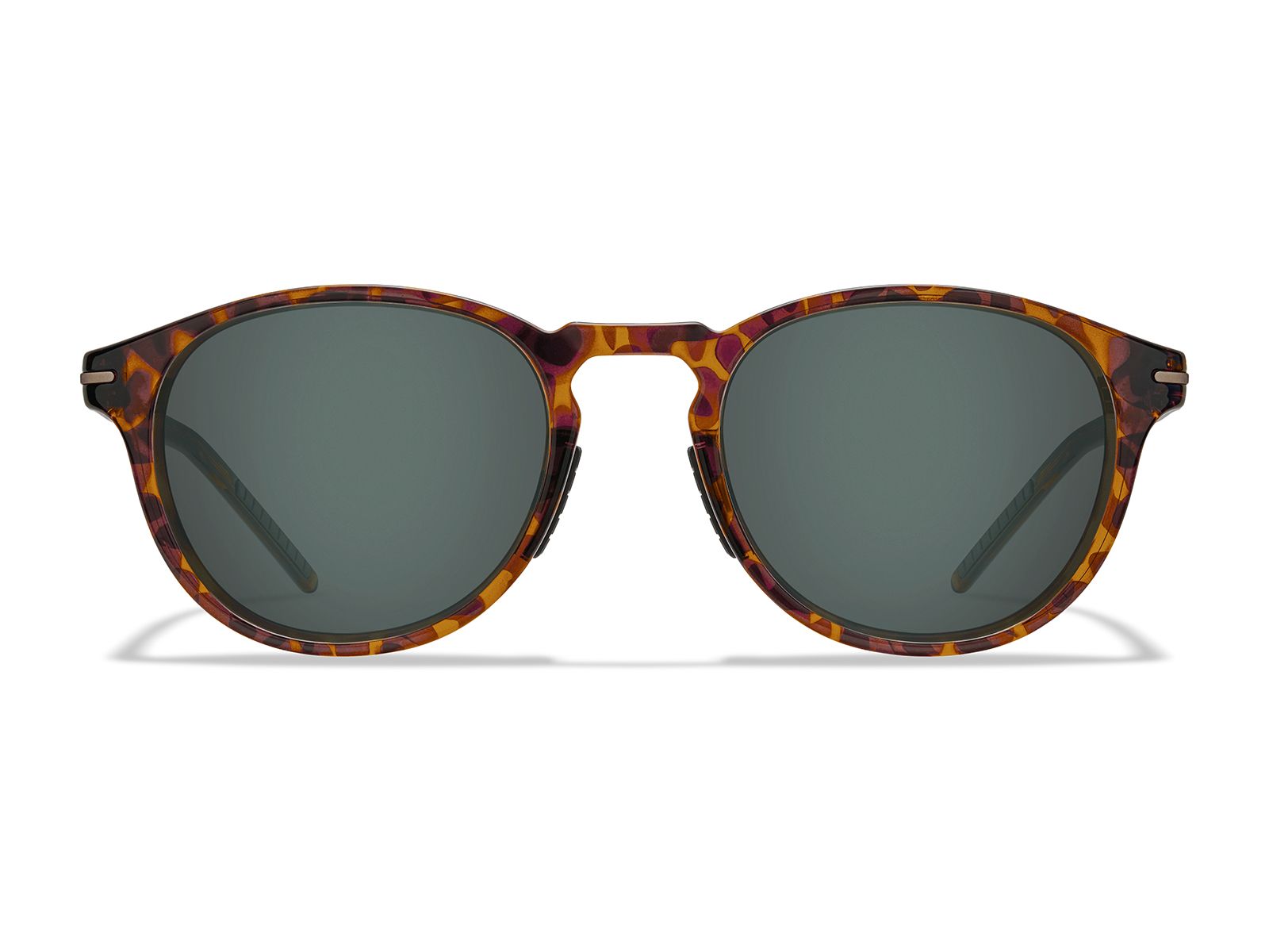 Roka Oslo 2.0 Sunglasses - Campfire Tortoise Frame - Dark Carbon (Polarized) Lens