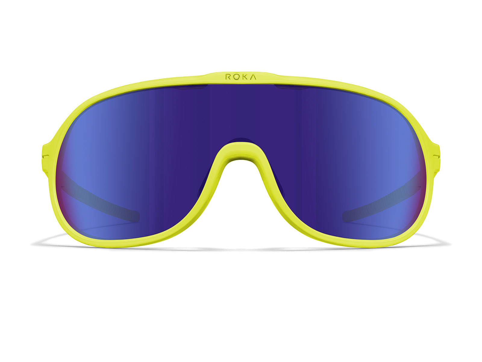Roka San Remo Sunglasses - Gloss Fluoro Frame - HC Fusion Mirror Lens