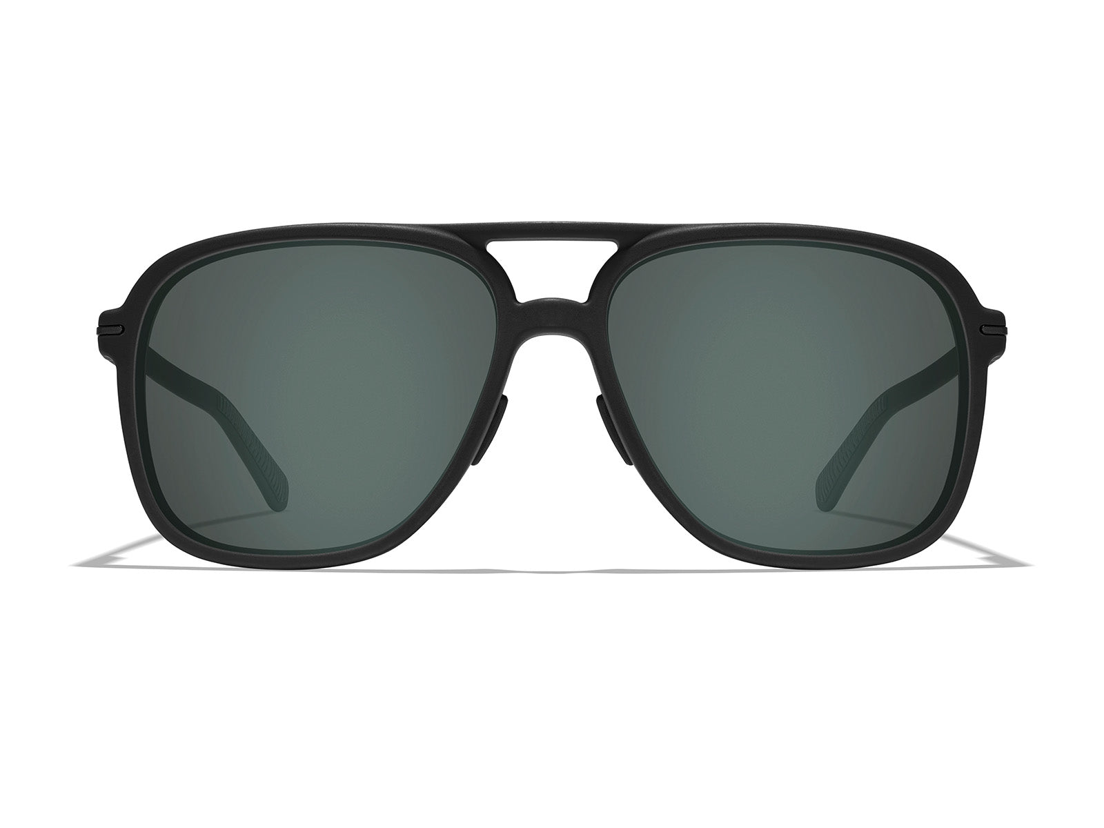 Roka Bandera Sunglasses - Matte Black Frame - Dark Carbon (Polarized) Lens