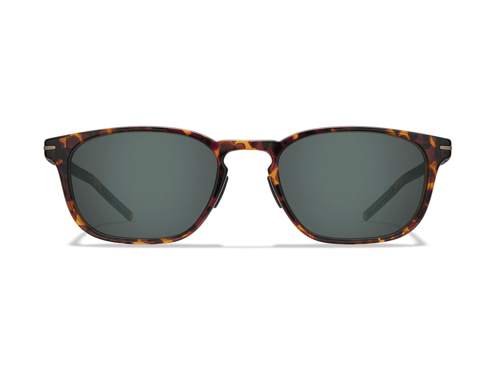 Roka Cade 2.0 Sunglasses - Campfire Tortoise Frame - Dark Carbon (Polarized) Lens