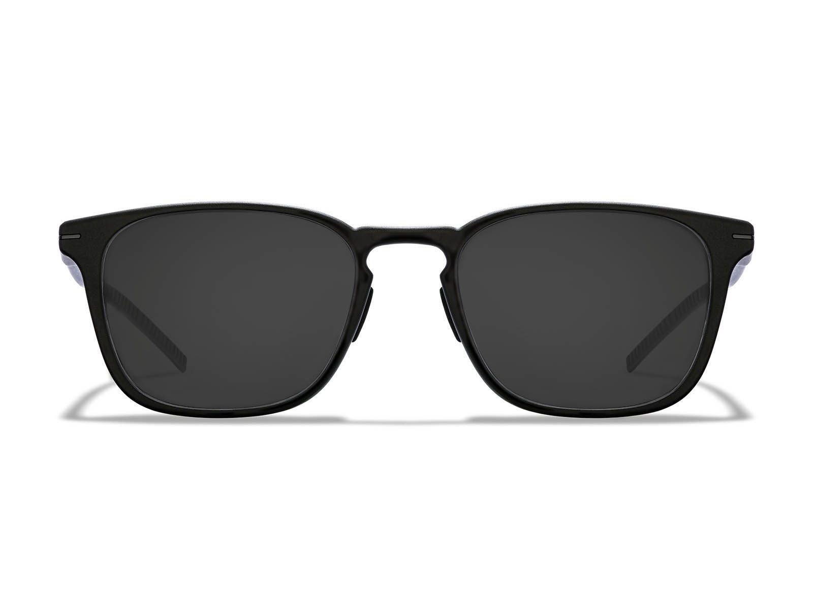 Roka Rory Sunglasses - Matte Black Frame - Dark Carbon (Polarized) Lens