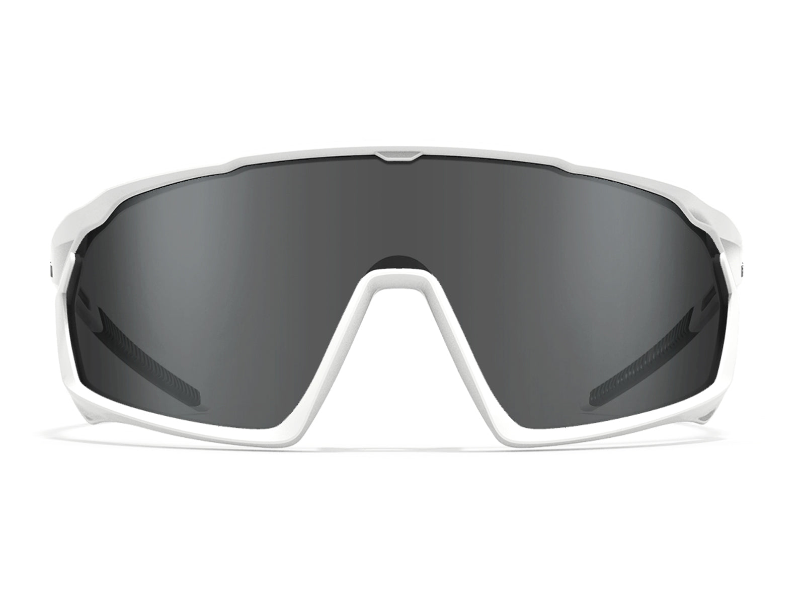Roka CP-1x Sunglasses - Gloss White Frame - Dark Carbon Lens