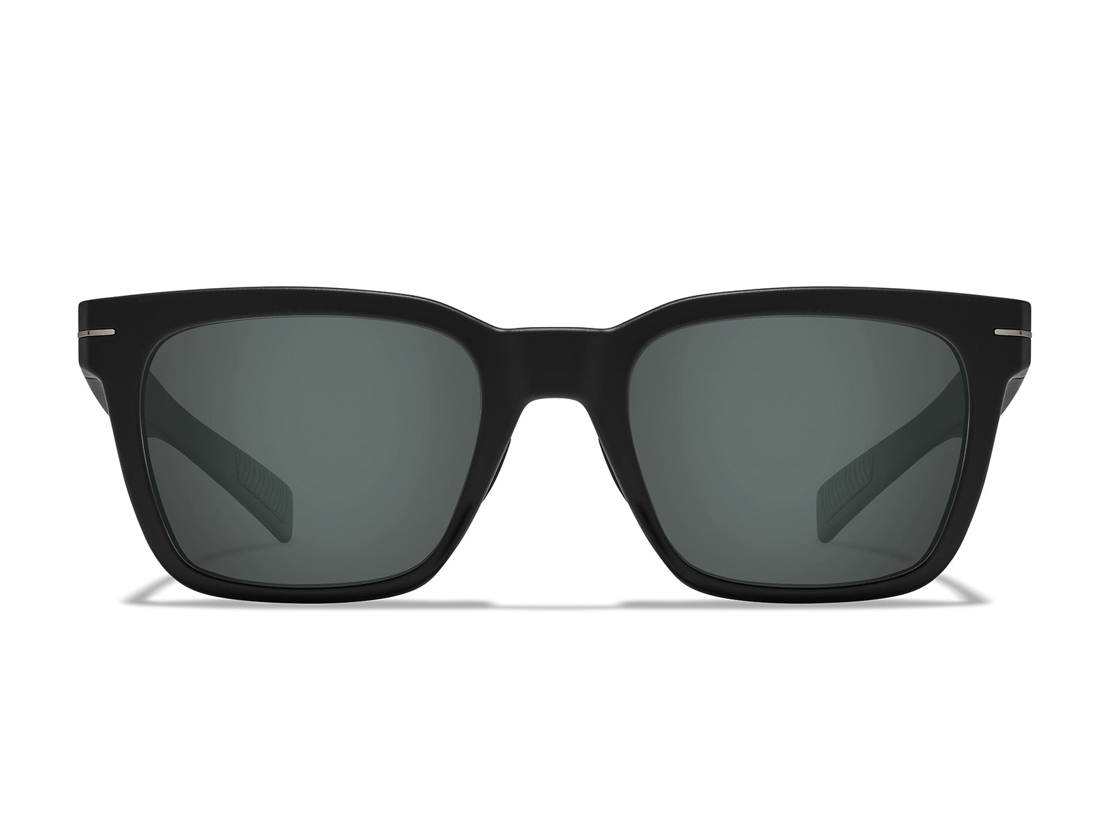 Roka Lockhart Sunglasses - Matte Black Frame - Dark Carbon (Polarized) Lens