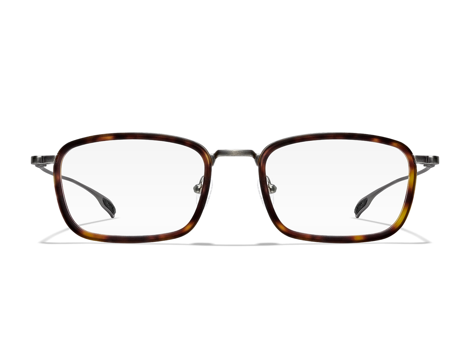 Roka Latus Fusion Eyeglasses - Gunmetal/Matte Tortoise