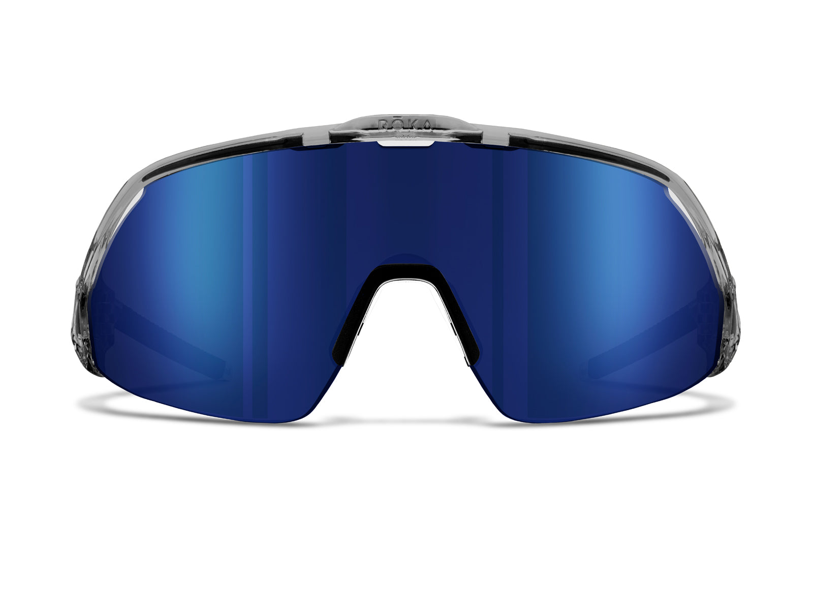 Roka Matador AIR - Crystal Grey Frame - Dark Glacier Mirror Lens