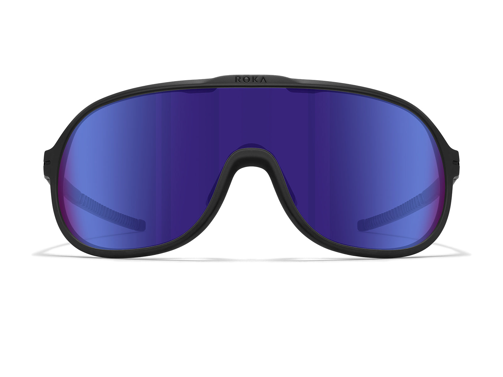 Roka San Remo Sunglasses - Matte Black Frame - HC Fusion Mirror Lens