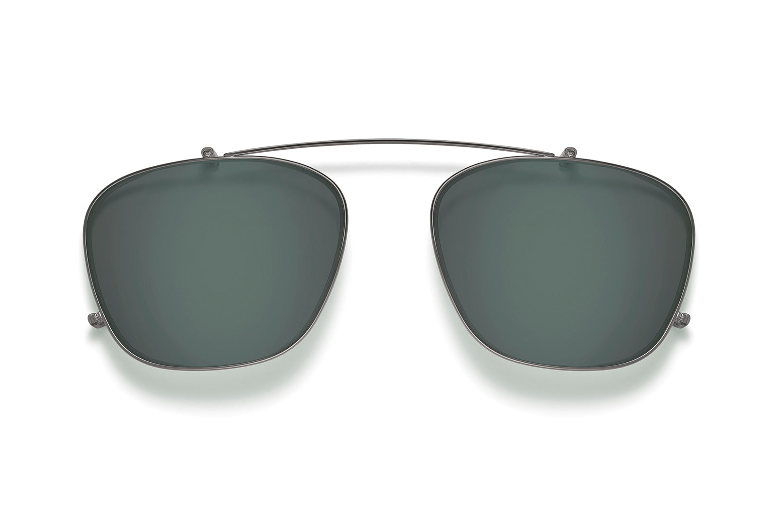Roka Rory Clip-Ons - Gunmetal Frame - Dark Carbon (Polarized) Lens