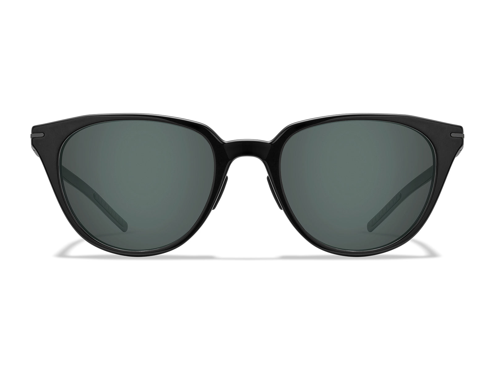 Roka Lola 2.0 Sunglasses - Black Frame - Dark Carbon (Polarized) Lens