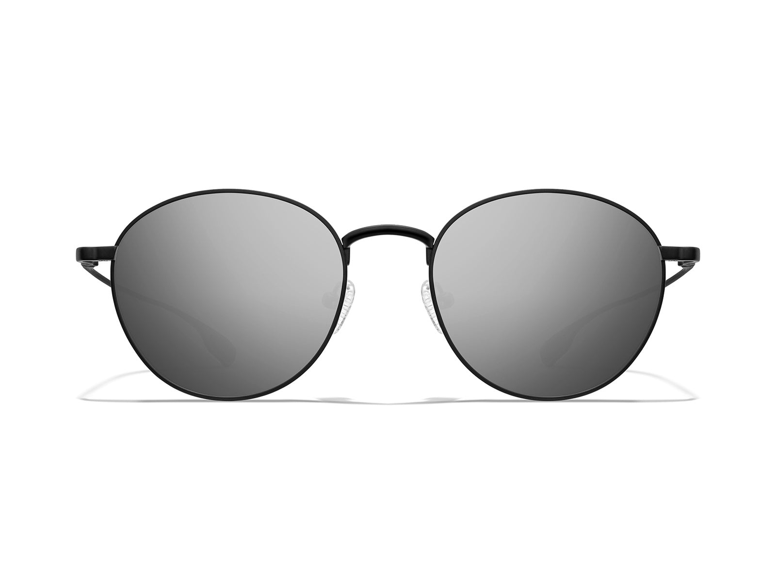 Roka Alto Sunglasses - Matte Black Frame - Dark Arctic Mirror (Polarized) Lens