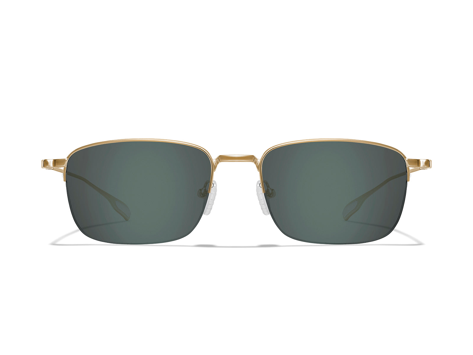Roka Vapor Nano Sunglasses - Gold Frame - Dark Carbon (Polarized) Lens
