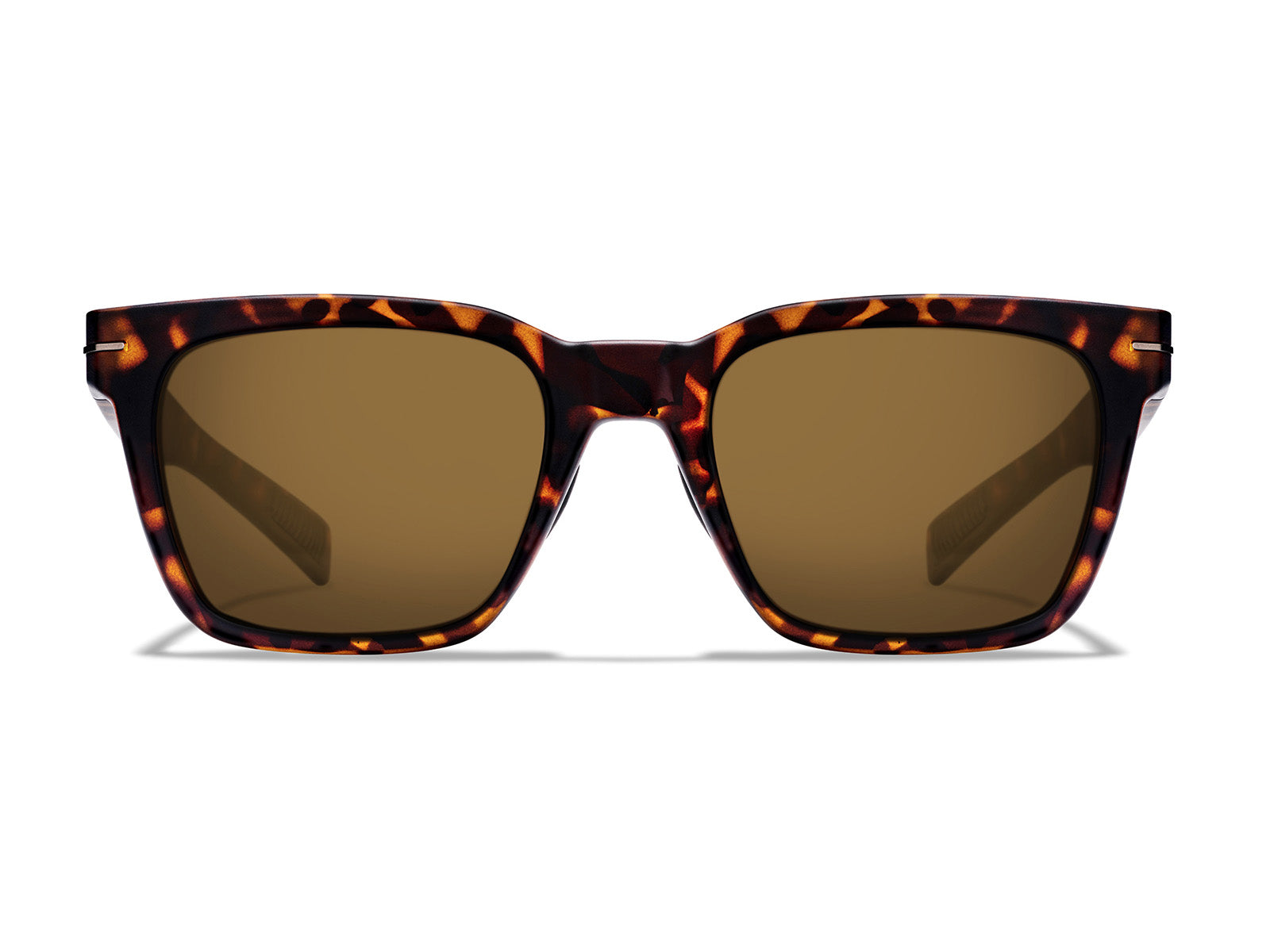 Roka Lockhart Sunglasses - Matte Campfire Tortoise Frame - Bronze (Polarized) Lens