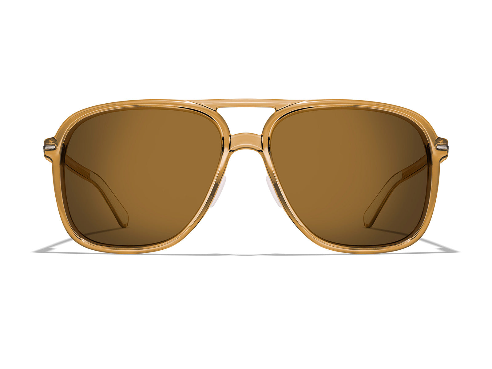 Roka Bandera Sunglasses - Sandalwood Frame - Bronze (Polarized) Lens