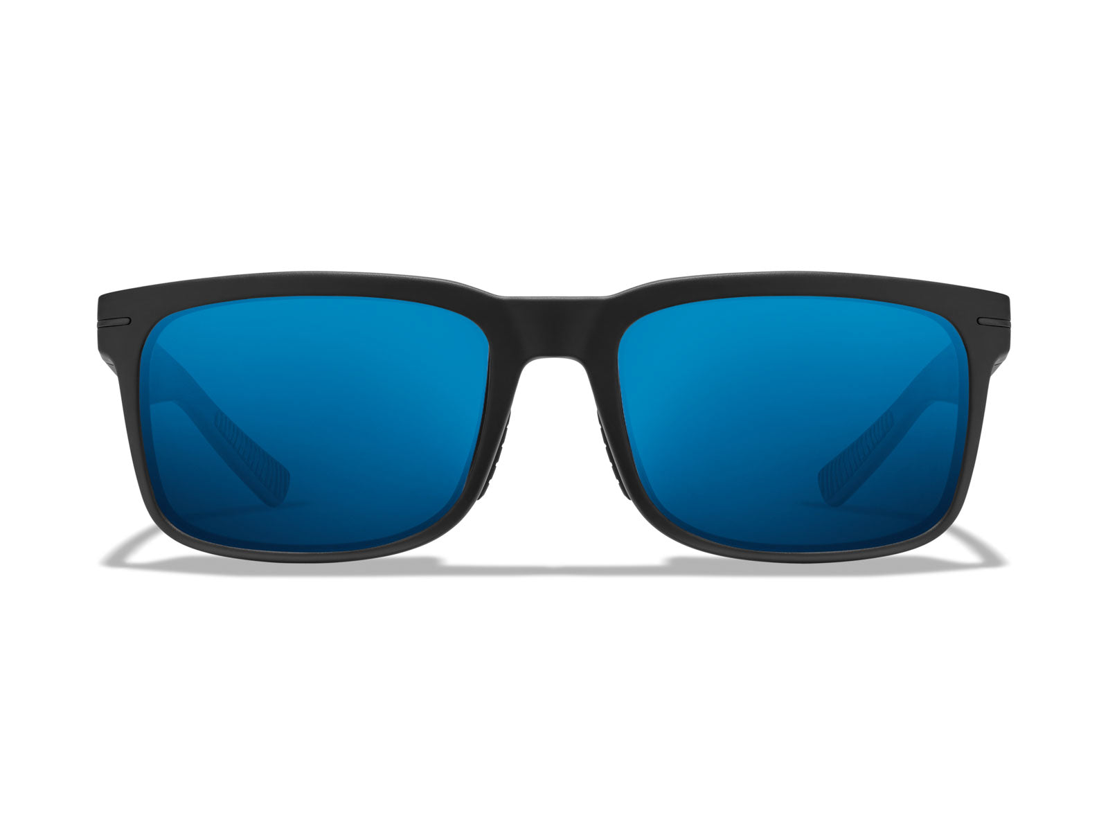 Roka Braker 2.0 Sunglasses - Matte Black Frame - Glacier Mirror (Polarized) Lens