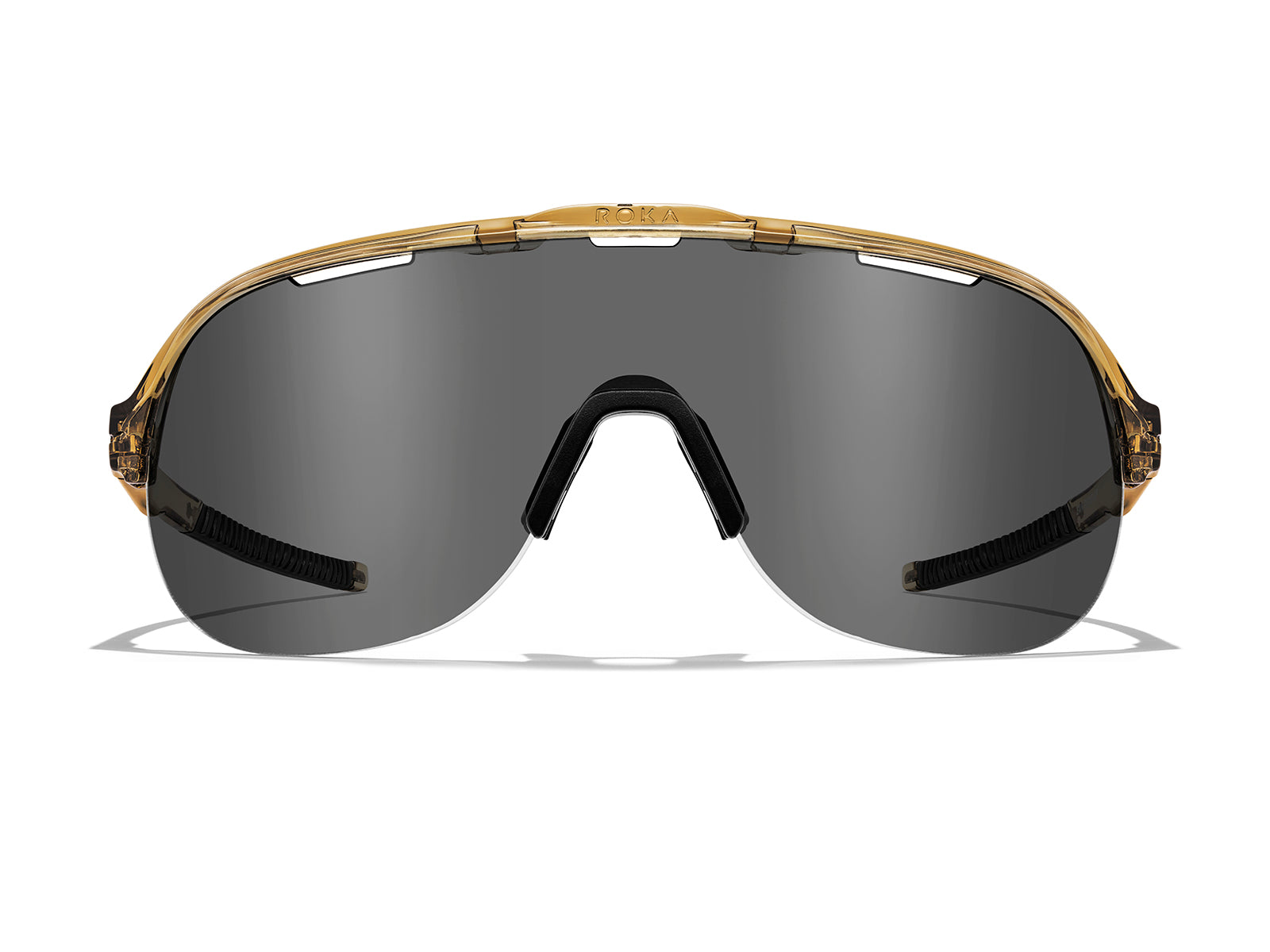 Roka San Remo AIR Sunglasses - Sandalwood Frame - Dark Carbon Lens