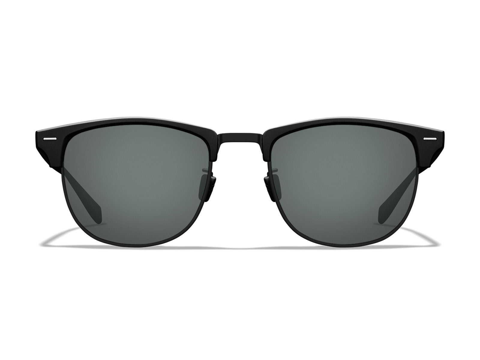 Roka Cambridge Sunglasses - Matte Black/Black Frame - Dark Carbon (Polarized) Lens