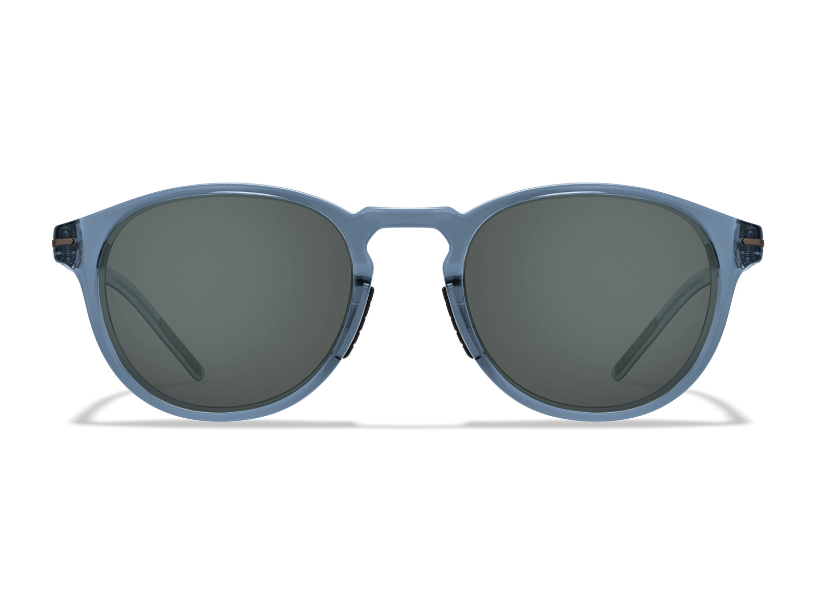 Roka Oslo 2.0 Sunglasses - Crystal Slate Frame - Dark Carbon (Polarized) Lens
