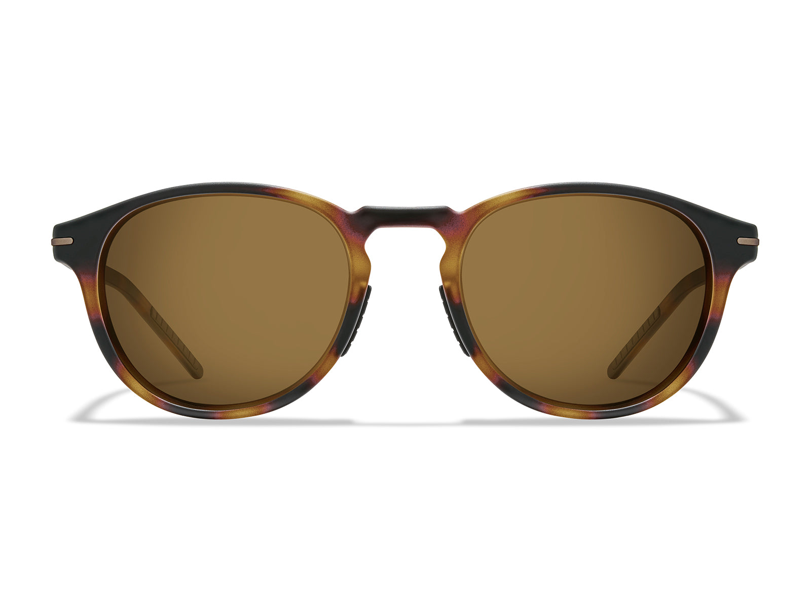 Roka Oslo 2.0 Sunglasses - Matte Tortoise Frame - Bronze (Polarized) Lens