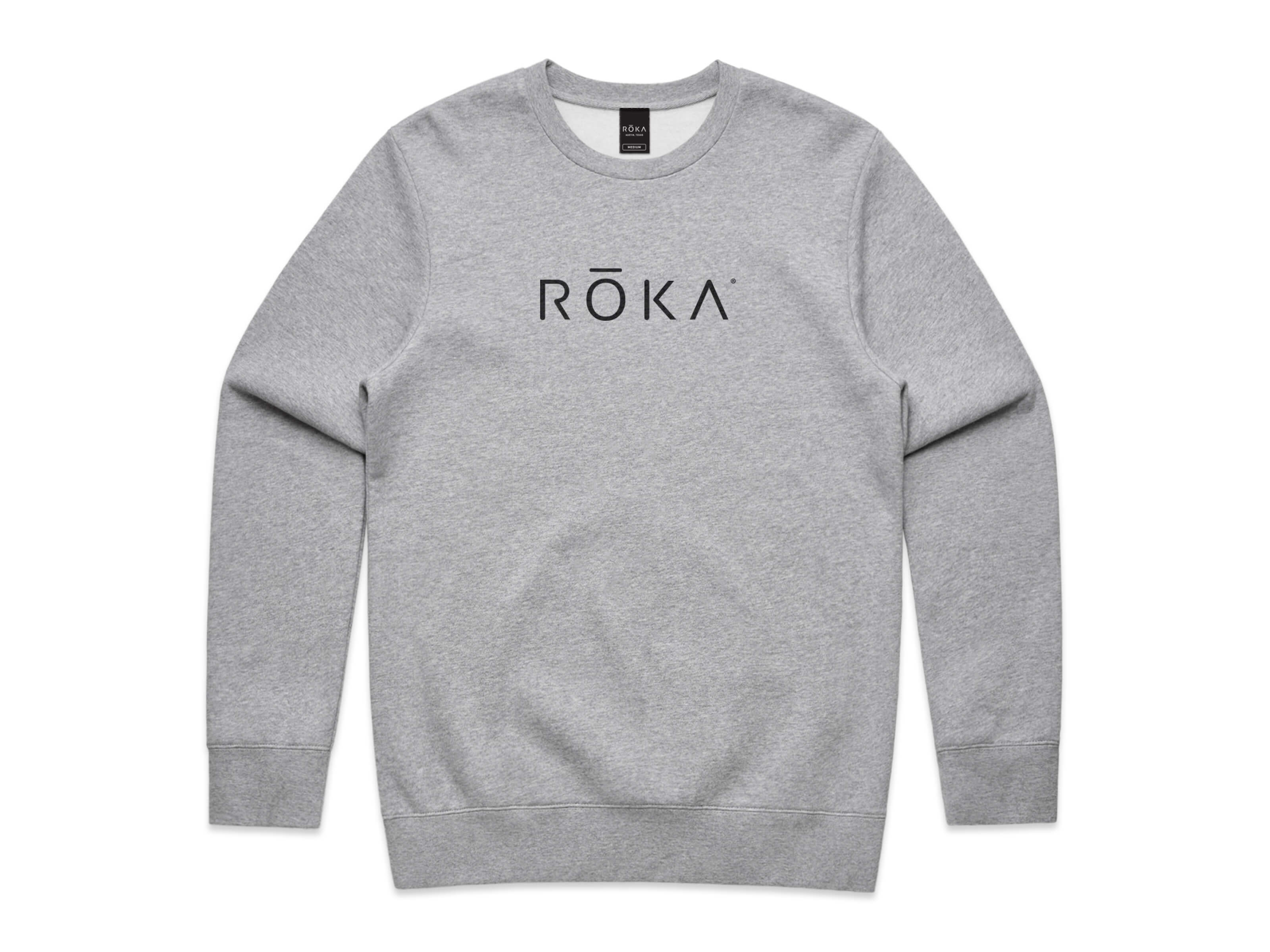 Roka Core Crew Sweatshirt - Grey