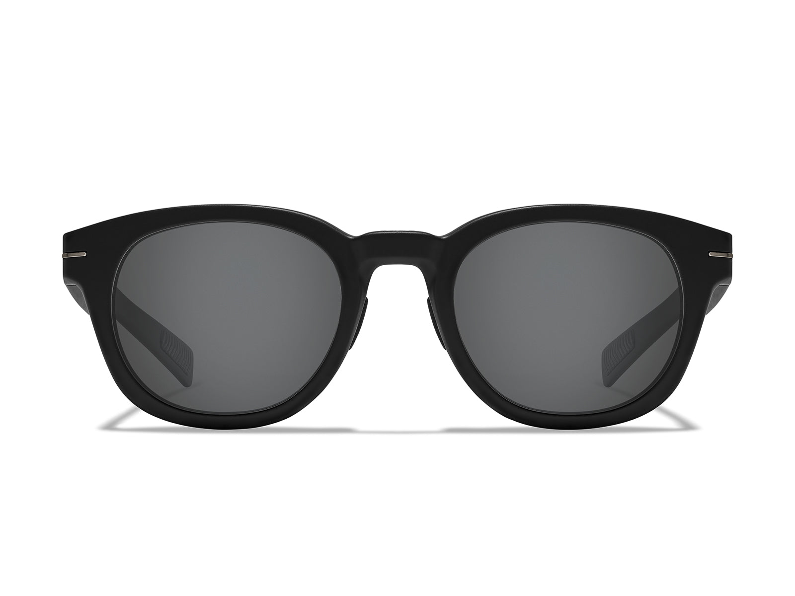 Roka Hamilton Sunglasses - Matte Black Frame - Dark Carbon (Polarized) Lens