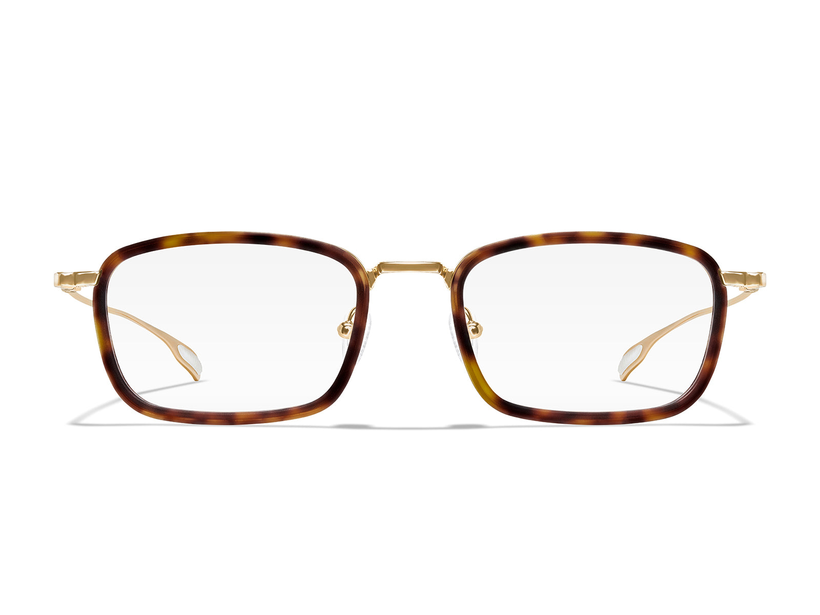 Roka Latus Fusion Eyeglasses - Gold/Matte Tortoise