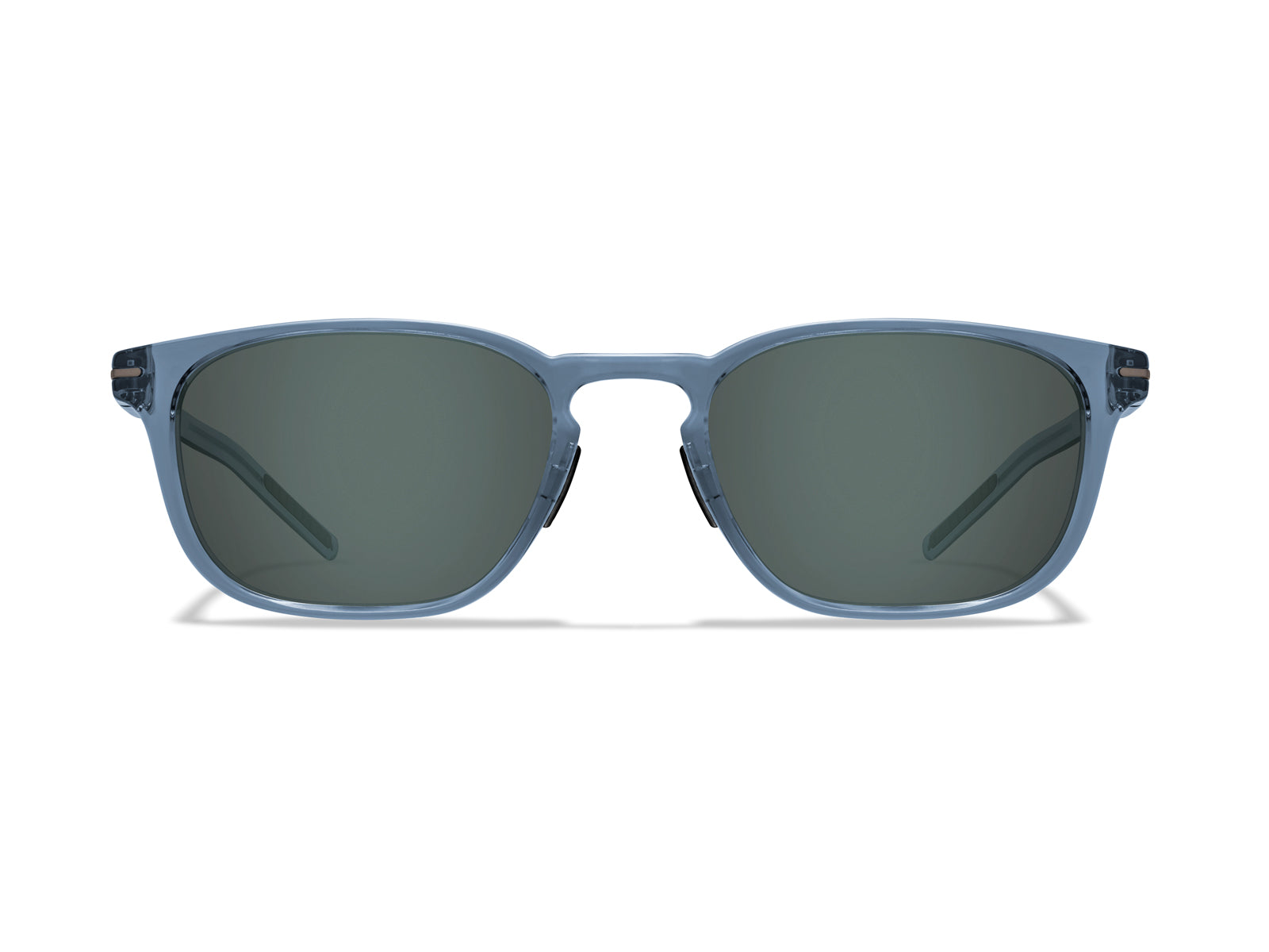 Roka Cade 2.0 Sunglasses - Crystal Slate Frame - Dark Carbon (Polarized) Lens