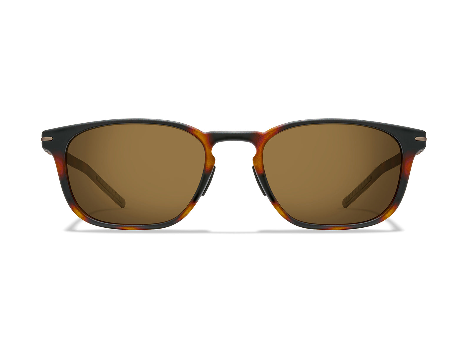 Roka Cade 2.0 Sunglasses - Matte Tortoise Frame - Bronze (Polarized) Lens