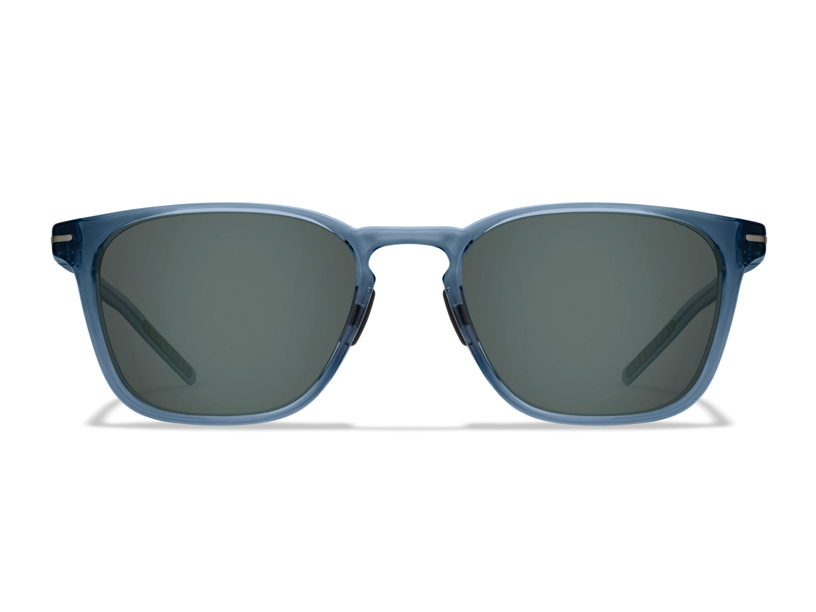 Roka Rory 2.0 Sunglasses - Crystal Slate Frame - Dark Carbon (Polarized) Lens