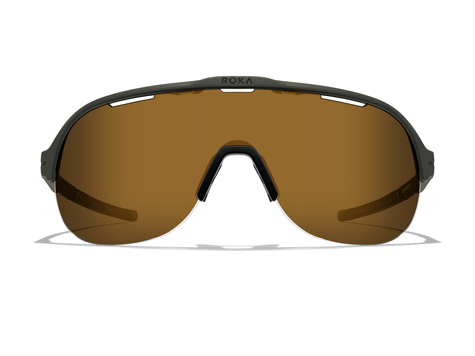 Roka San Remo AIR Sunglasses - Dark Canopy Frame - Bronze Lens
