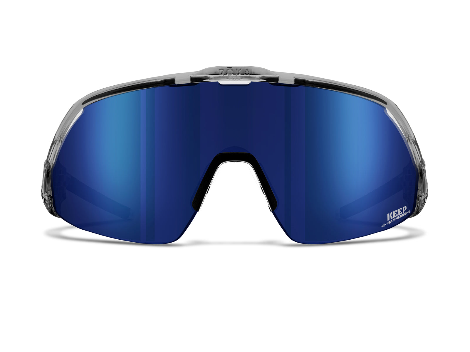 Roka Matador AIR - LTD Crystal Grey Frame - Dark Glacier Mirror Lens