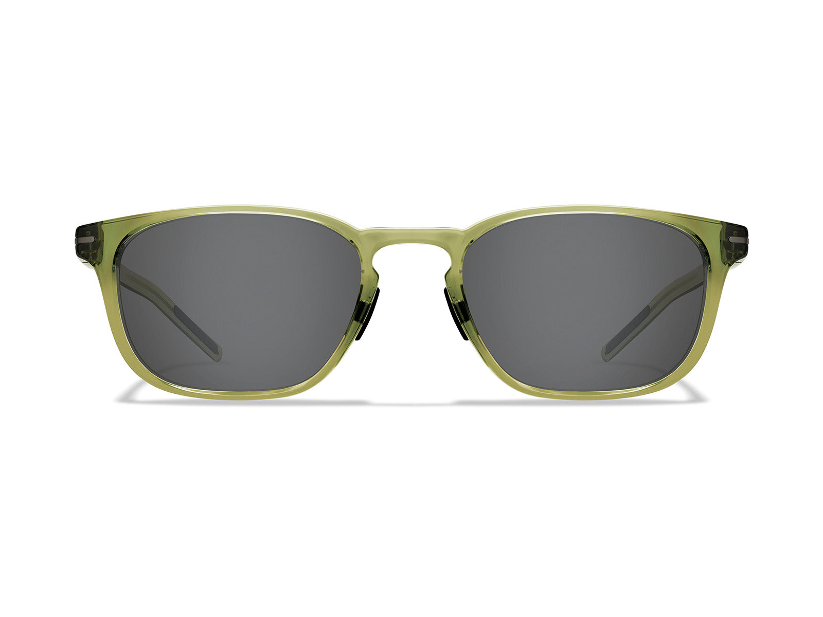 Roka Cade 2.0 Sunglasses - Crystal Sage Frame - Dark Carbon (Polarized) Lens