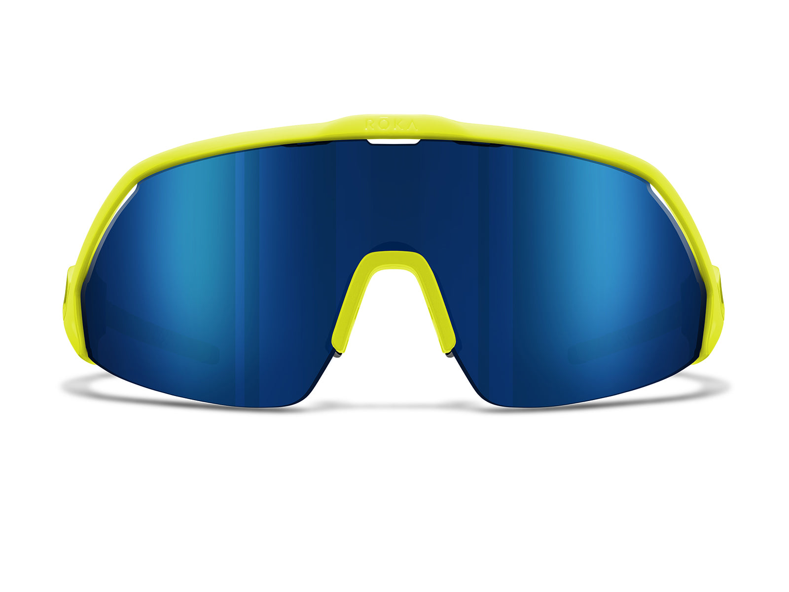 Roka Matador AIR - Gloss Fluoro Frame - Dark Glacier Mirror Lens